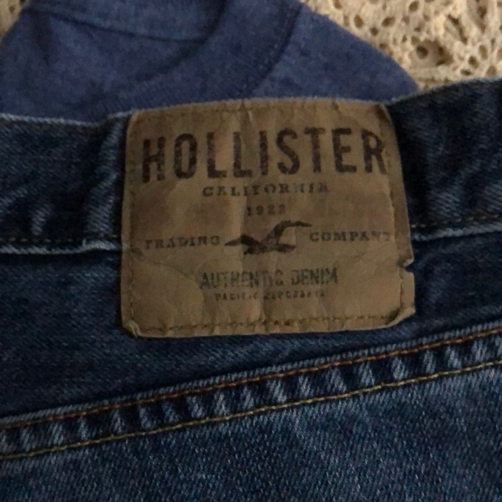 Hollister button fly jeans 34x32